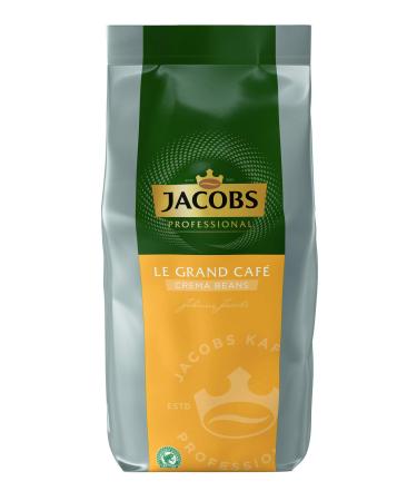 Jacobs Professional Le Grand Caf Crema whole coffee beans 1kg mild intensity 2/5 Le Grand Caf Crema 1 kg (1 pack)