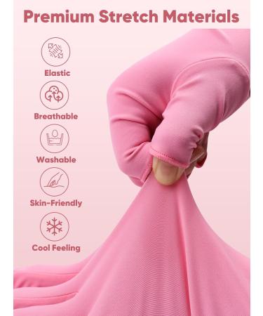 Subay UV Gloves for Nail Lamp - UPF50+ Protection for Manicures - Pink - Buy Online on SooperMarket.com
