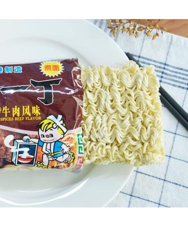 Nissin Five Spice Beef Flavour Demae Ramen Instant Noodles - 100g (Pack of 15) by CNMART - Buy Online on SooperMarket.com
