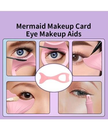 Eye Stencil Detachable Silicone Smudge Prevention Multifunctional Reusable Home Mascara Protector - Buy Online on SooperMarket.com