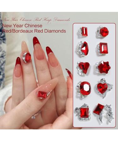 5pcs Decorations Manicure Nails For Parties And Special Occasions Drill 2574 - Buy Online on SooperMarket.com