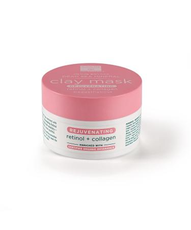 Earth Therapeutics Dead Sea Mineral Clay Mask with Retinol & Collagen - Revitalize Skin International Shipping Available - Buy Online on SooperMarket.com
