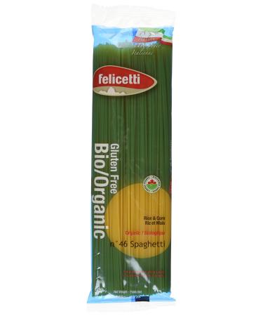 Felicetti Organic Rice and Corn Pasta-Spaghetti 340Gm 12-Count