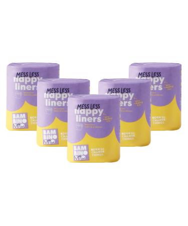 Bambino Mio Supersoft diaper fleece biodegradable 100 pieces (pack of 5) 100 pieces (pack of 5)