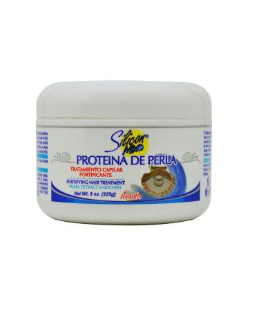 Silicon Mix Proteina De Perla - 8 oz Protein Fortifying Hair Treatment for Healthy Hair | International Shipping Available - Buy Online on SooperMarket.com