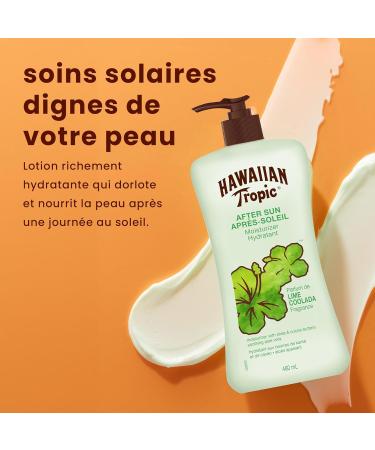 Hawaiian Tropic Lime Coolada After Sun Moisturizing Lotion with Shea & Cocoa Butter 480mL - Buy Online on SooperMarket.com
