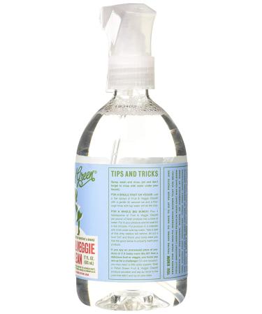 Rebel Green Cleaner Spray for Fruits & Veggies - 17 Fl Oz | Natural & Safe Wash - Buy Online on SooperMarket.com