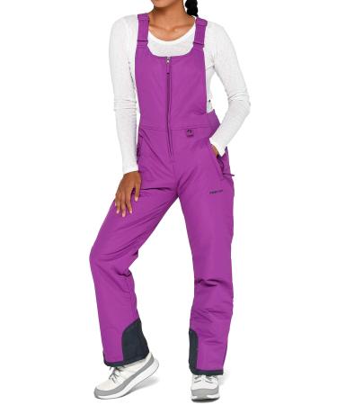 Arctix Women's Essential Insulated Bib Overalls, Amethyst, 2X Regular