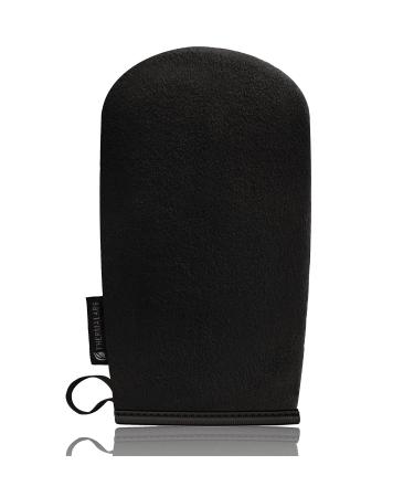 Ultimitt Black Self Tanning Applicator Mitt | Reusable Streak-Free Sunless Tan Application Glove | Indoor Bronzing Microfiber Cloth - Buy Online on SooperMarket.com