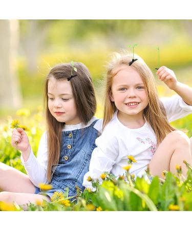 Angoily Bean Sprout Hair Clips 50 Pcs - Cute Green Plant Hair Accessories for Kids DIY - Perfect for School, Home, Party - Buy Online on SooperMarket.com