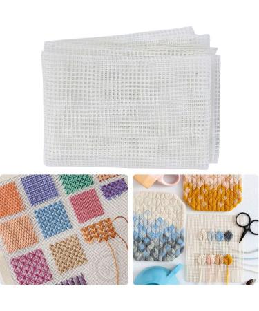 150X100cm Rug Hooking Mesh Canvas for DIY Latch Hooking - GLOGLOW Mesh Fabric Blank Rug Tapestry Canvas - Buy Online on SooperMarket.com