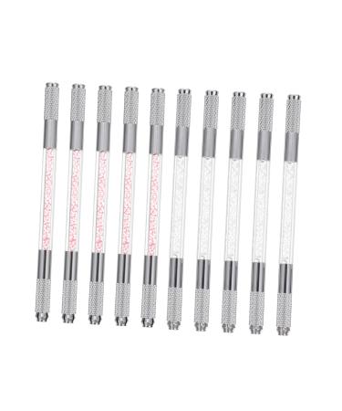Gogogmee Makeup Gadgets 10pcs Pens End Brow Eyebrow Makeup Tools Double Tool Pencils Long Lasting for Mutitool Natural