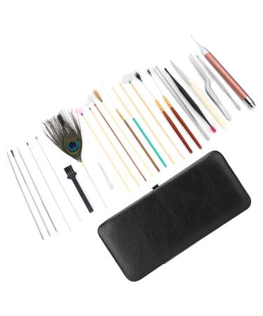 Ear Wax Tool Ear Wax Removal Tool Convenient for Men Women Ear(23 classic black ear pick sets)