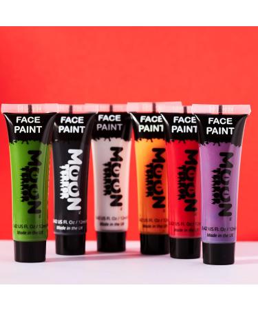 Halloween Face Paint Body Paint by Moon Terror - Pumpkin Orange 12ml | SFX Makeup Special Effects - Buy Online on SooperMarket.com