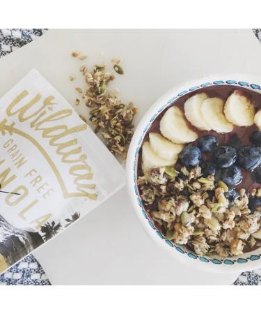 Wildway Vegan Granola Variety Pack - Certified Gluten Free, Low Carb Snack, Grain-Free Paleo, Non-GMO - 8oz 3 Pack - Buy Online on SooperMarket.com