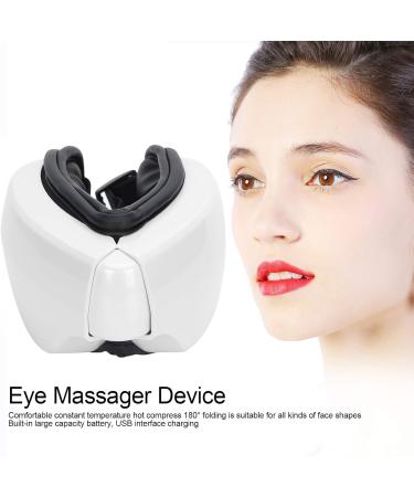 Work Massage & Eye Massager - Air Pressure Hot Compress Music | Stress Relief Device for Men & Women - Buy Online on SooperMarket.com