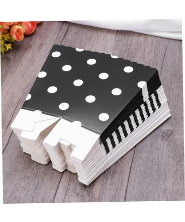 HOMSFOU 48pcs Popcorn Carton Party Bag Gift Bag Party Candy Cartons Candy Bar Bag Candy Buffet Bags Candy Bag European and American 1 count (Pack of 1) Black - Buy Online on SooperMarket.com