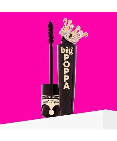 Buy Wet n Wild Big Poppa Mascara - Blackest Black, 0.33 fl oz (10 ml) | Bold Volume & Length - Buy Online on SooperMarket.com