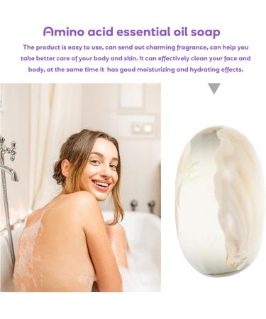FOMIYES 1pc Jelly Essential Oil Soap Organic Soap Moisturizing Body Wash for Men Cleaning Soap Clear Jel Anti- Blemishsoap Mens Soap Shower Soap Man Glycerin Conch Pores - Buy Online on SooperMarket.com