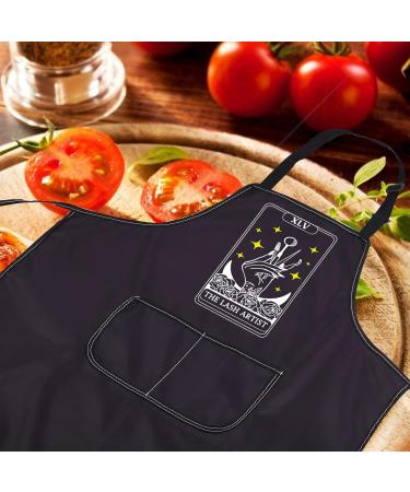 CENWA Lash Tech Apron | Adjustable Beauty Salon Apron for Lash Artists | Tarot Design - Buy Online on SooperMarket.com
