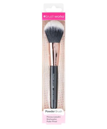 Brushworks Powder Brush Black and Gold One Size