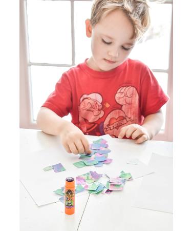 Gorilla Kids Disappearing Purple Glue Sticks 6g - Pack of 2 | Non-Toxic Adhesive for School & Crafts - Buy Online on SooperMarket.com