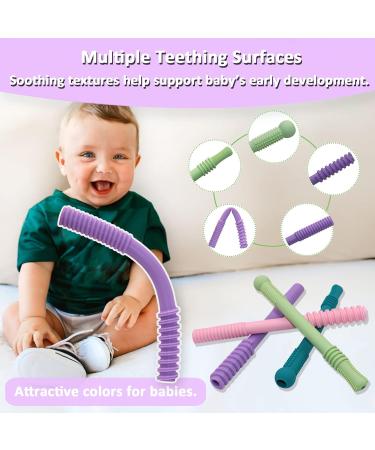 10 Pack Teether Toys for Babies 6-12 Months - BPA Free Bundle - Buy Online on SooperMarket.com