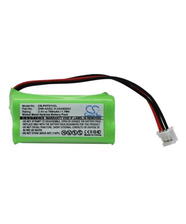Battery for Philips Kala VOX 300 Dou DECT 2153 DECT 216 H-AAA600X2 2HR-AAAU (Ni-MH 700mAh)