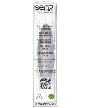 Refillable Fragrance Atomizer - Portable Easy Refill Pump in Glacial White | Shop Internationally - Buy Online on SooperMarket.com
