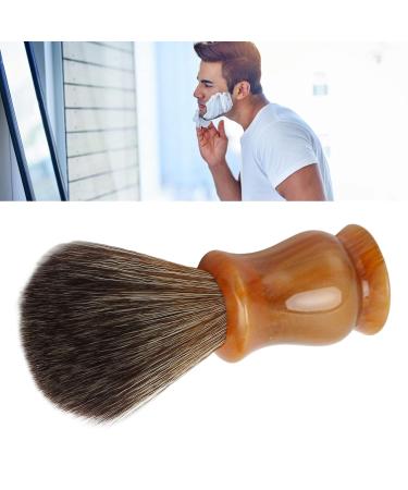 Premium Portable Shaving Foam Brush for Men | Quick-Drying Beard & Neck Dust Brush | Imitation Bristles Facial Care Tool - Buy Online on SooperMarket.com