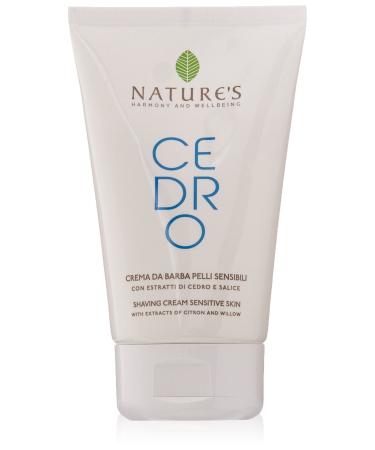 Nature's Cedro-Man Shaving Cream Sensitive Cream 4.2 Ounce