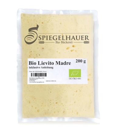 Bakery Spiegelhauer Bio Lievito Madre 200 g Frischer Bio wheat-sauerteig I bake without yeast i places for bread bread rolls pizza ciabatta i without glass
