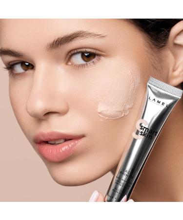 Lamel SmartSkin Face Primer - Hydrating Pore-Erasing Formula for Smooth, Moisturized Skin - Long-Lasting Matte Finish - Natural Color N. 401 - 0.68oz - Buy Online on SooperMarket.com