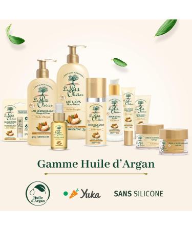 Le Petit Olivier - Anti-ageing face serum - Argan oil - Made in France - 30 ml pump bottle - Silicone-free - Buy Online on SooperMarket.com