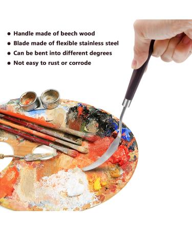 11-Piece Painting Knives Set - Stainless Steel Palette Knives for Acrylic and Oil Painting - Buy Online on SooperMarket.com