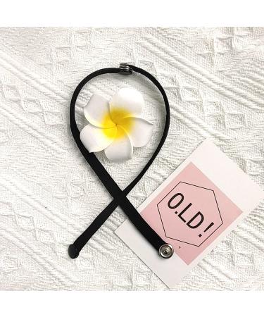 MILAMIYA High Elasticity Snap Hair Ties for Thick & Curly Hair | Connectable Hair Rope | No Slip Adjustable Hairband for Puff Ponytail - 8PCS, Black - Buy Online on SooperMarket.com