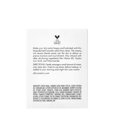 e.l.f. SKIN Happy Hydration Cream - Hyaluronic Acid & Vitamin B5 Moisturizer, 1.7 Oz - Buy Online on SooperMarket.com