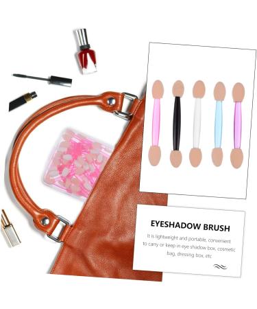 WOONEKY 5 Boxes Double Ended Eyeshadow Brush Sponge Applicator Make up for Face Plastic - Buy Online on SooperMarket.com
