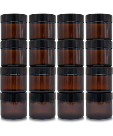 Volila cream cans for filling 60ml - 16 packs of cream containers for DIY cosmetics - Various small containers for creams lotions essential oils and ointments 60 ml - 16 pack