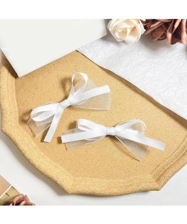 JSGHGDF Ribbon Elegant 2000s Style Side Clip Hair Clip Elaborate Style Large knot Balletcore - Buy Online on SooperMarket.com