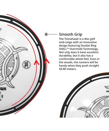Yikun Professional Disc Golf Midrange | Tortoise Fruit Line Tomahawk | 170-175g | PDGA Approved | Versatile Mid-Range Disc for Outdoor Games - Buy Online on SooperMarket.com