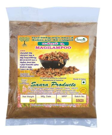 AOZA SAARA : MagilamPoo Flower Powder/Spanish Cherry Flower Powder 100g (Pack of 1 x 100g)