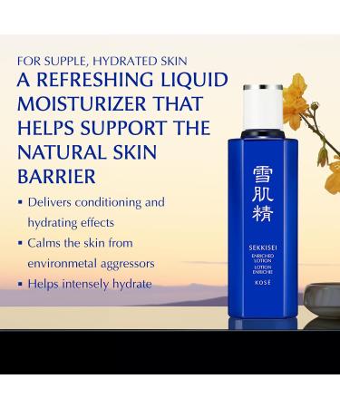 SEKKISEI Lotion Enriched - Hydrating Liquid Facial Moisturizer 6.7 oz | International Shipping Available - Buy Online on SooperMarket.com