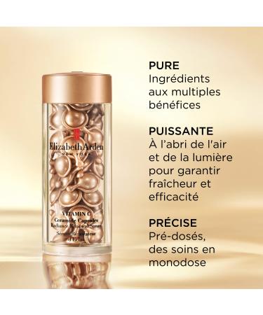 Elizabeth Arden Vitamin C Ceramide Capsules Radiance Renewal Serum Citrus and Musky 90 Count - Buy Online on SooperMarket.com