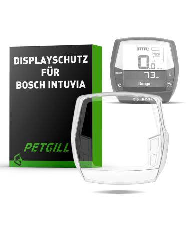 Petgill e-bike High resolution Display protection for Bosch Intuvia Display I water and dustproof I shock and scratch protection i e-bike accessories
