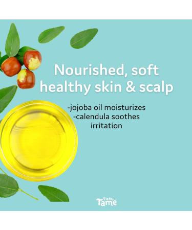 T is for Tame - Natural Baby Exfoliant & Nourishing Balm for Cradle Cap Dry Scalp & Skin | Plant-Based Hydration with Jojoba & Calendula | Made in USA - Buy Online on SooperMarket.com