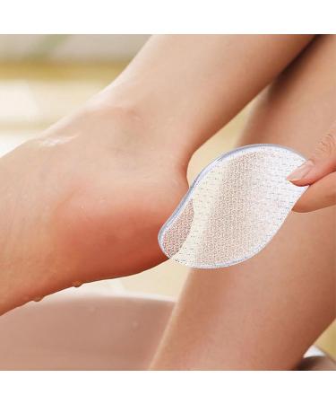Manual Foot File | Manual Transparent Foot File Portable Foot Care Tools User-Friendly Callus Shaver for Wet & Dry Skin Mango - Buy Online on SooperMarket.com