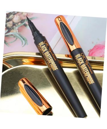 BELLIFFY 2pcs Makeup Eyeliner Waterproof Makeup Pencils for Eyes Gel Liner Eyeliner Eye Beauty Pens Abs Shell - Buy Online on SooperMarket.com