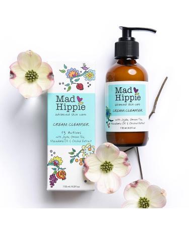 Mad Hippie Cream Cleanser with Jojoba, Green Tea & Orchid Extract - 4 fl oz (118 ml) - Buy Online on SooperMarket.com