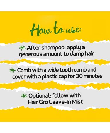 Jamaican Black Castor Oil Protein Conditioner - Strengthens & Moisturizes Hair Promotes Growth & Reduces Breakage (8oz) - Buy Internationally - Buy Online on SooperMarket.com